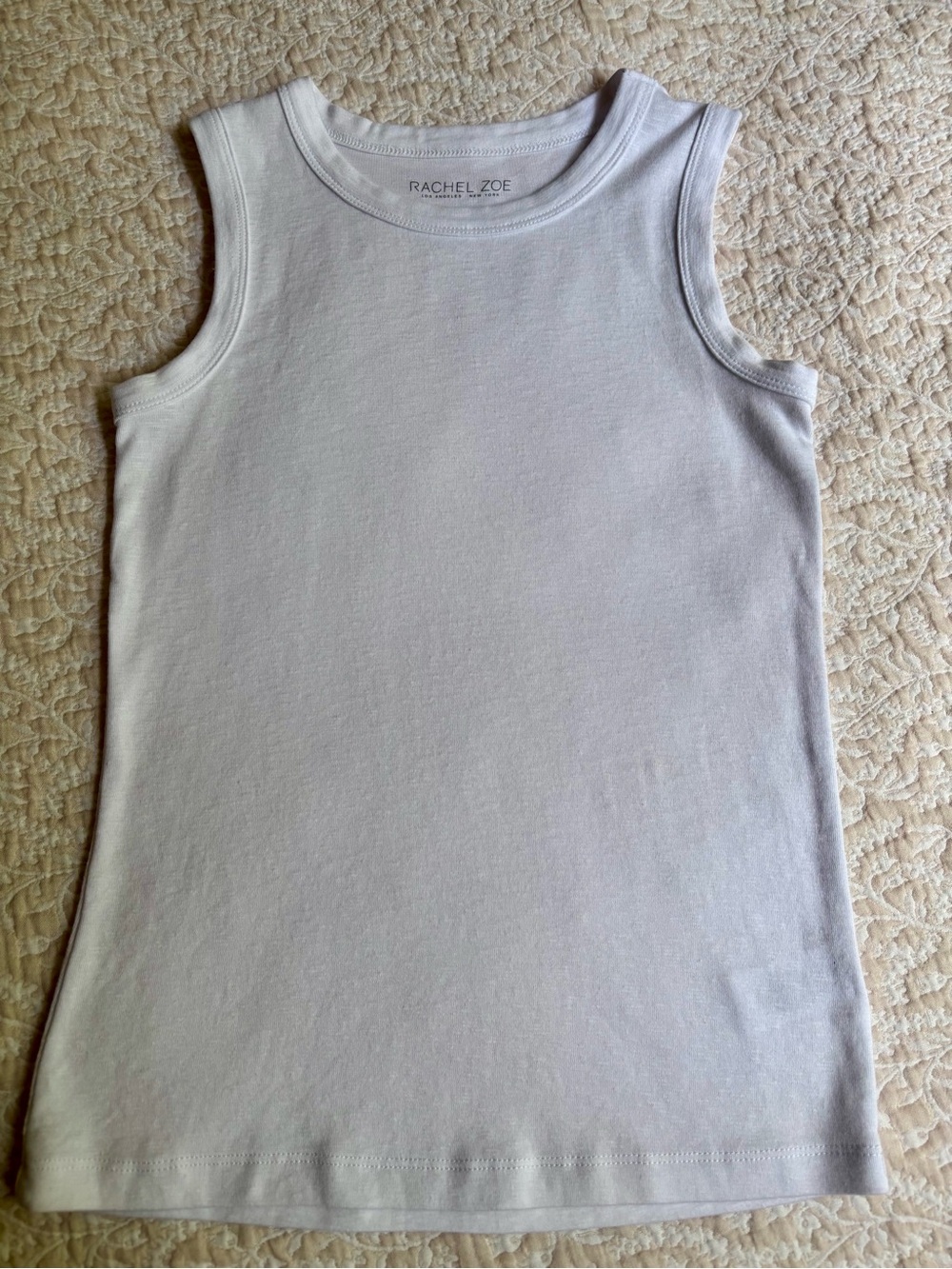 Rachel Zoe White Sleeveless Tank Top✨